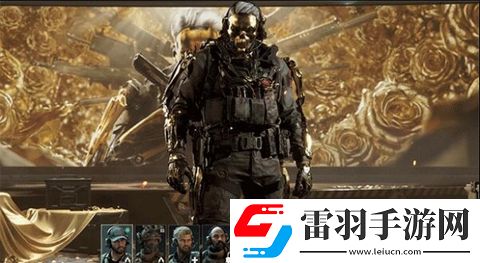 三角洲行动蚀金玫瑰外观什么样