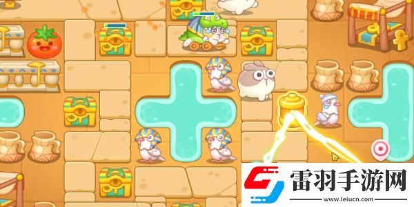保卫萝卜4法老归来第44关攻略