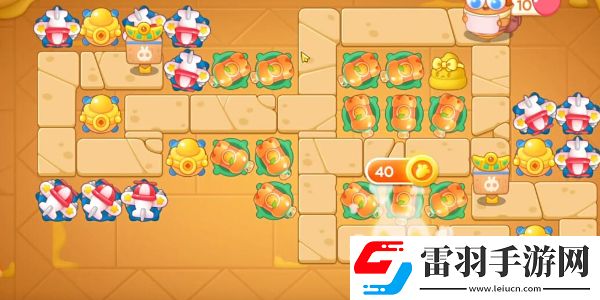 保卫萝卜4法老归来第48关攻略