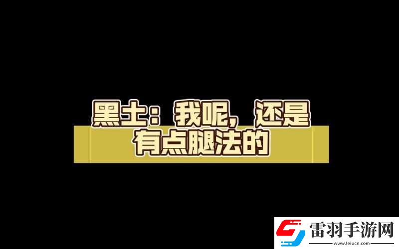 黑土ちゃんが腿法技巧视频