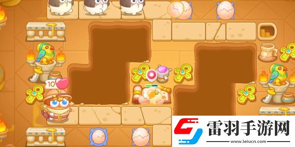 保卫萝卜4法老归来第52关攻略