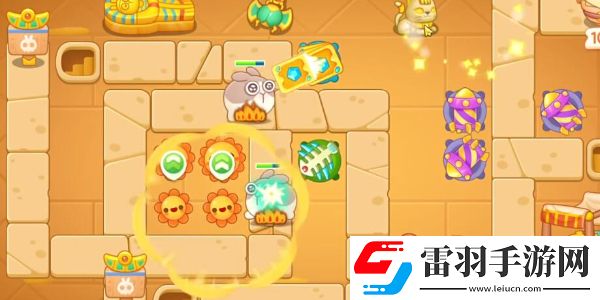 保卫萝卜4法老归来第50关攻略