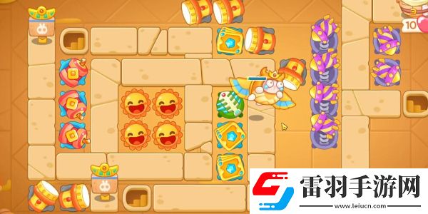 保卫萝卜4法老归来第50关攻略