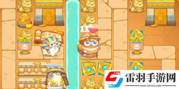 保卫萝卜4法老归来第43关攻略