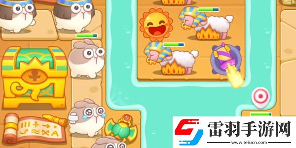 保卫萝卜4法老归来第27关攻略