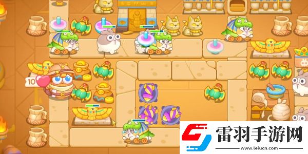 保卫萝卜4法老归来第58关攻略