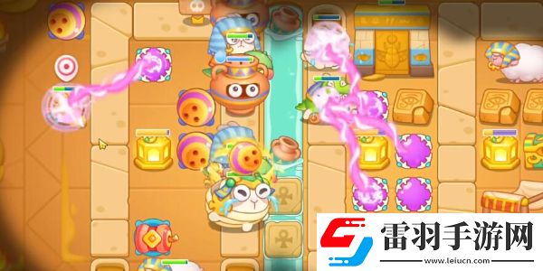 保卫萝卜4法老归来第53关攻略