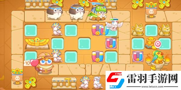 保卫萝卜4法老归来第57关攻略