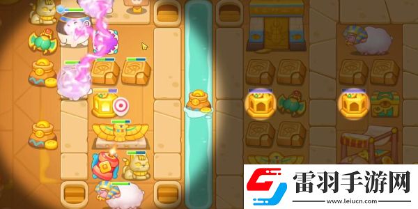 保卫萝卜4法老归来第53关攻略