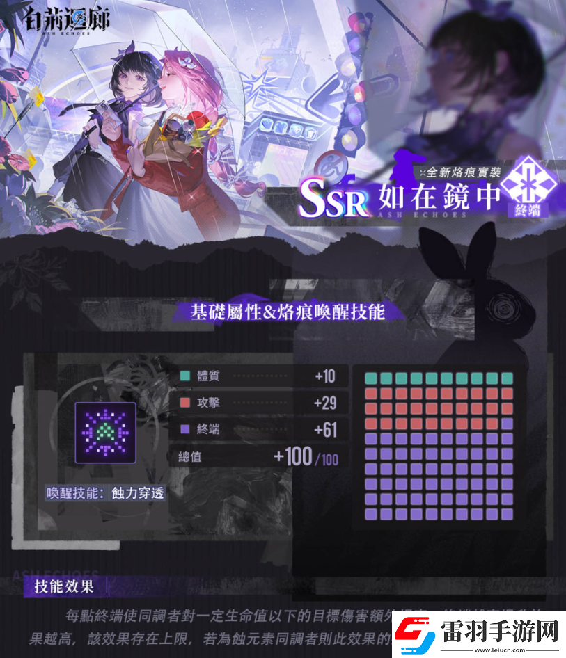 白荆回廊故事历程第六章如我垂怜开启带来全新同调者鸢