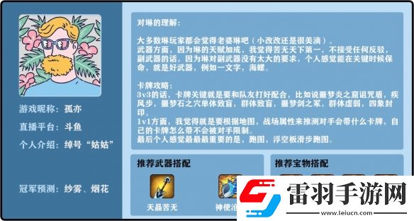 忍者必须死3琳搭配建议琳推荐武器宝物搭配