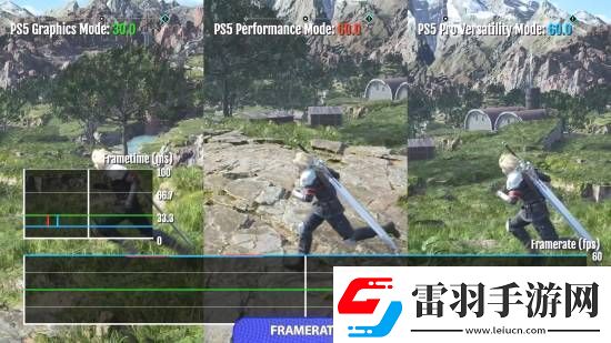 FF7重生PS5Pro对比原版