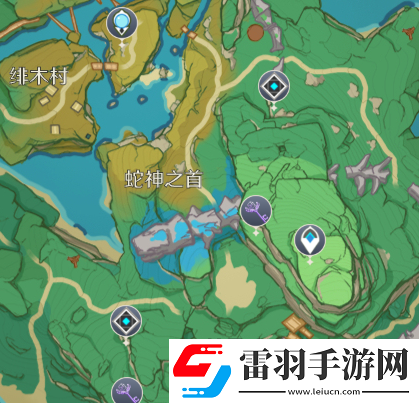 原神2.1稻妻地灵龛位置图原神稻妻地灵龛钥匙获取