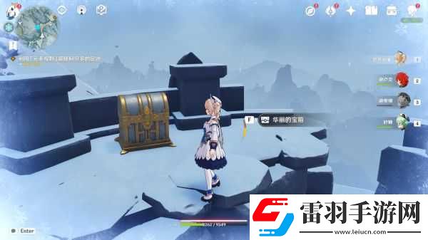 原神雪山三个匣子收集路线龙脊雪山三个匣子位置大全