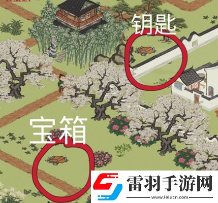 江南百景图丽娘府宅宝箱钥匙位置在哪里