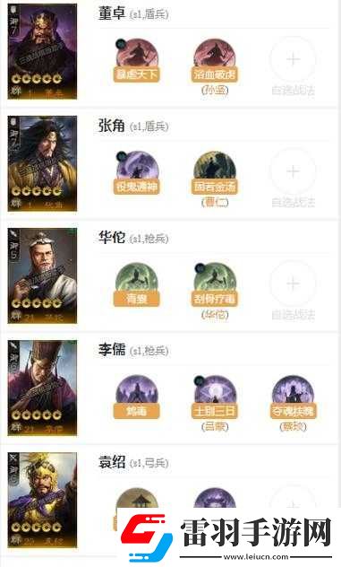 国志战棋版李儒强度解析