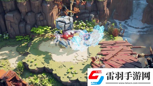 乐高地平线大冒险开发中使用真正的乐高积木制作