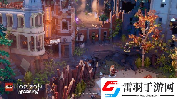 乐高地平线大冒险开发中使用真正的乐高积木制作