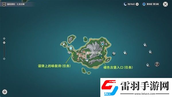 原神4.6旧日之海锚点秘境路线是怎样的