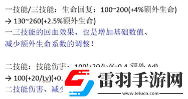 王者荣耀体验服调整