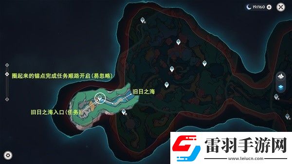 原神4.6旧日之海锚点秘境路线是怎样的