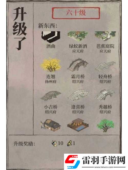 江南百景图最高等级揭秘