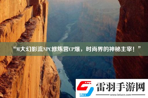 “M大幻影流NPC修炼营CP爆