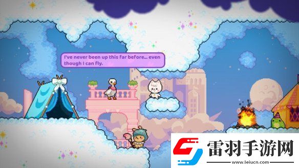 2D平台动作冒险游戏Cloudy