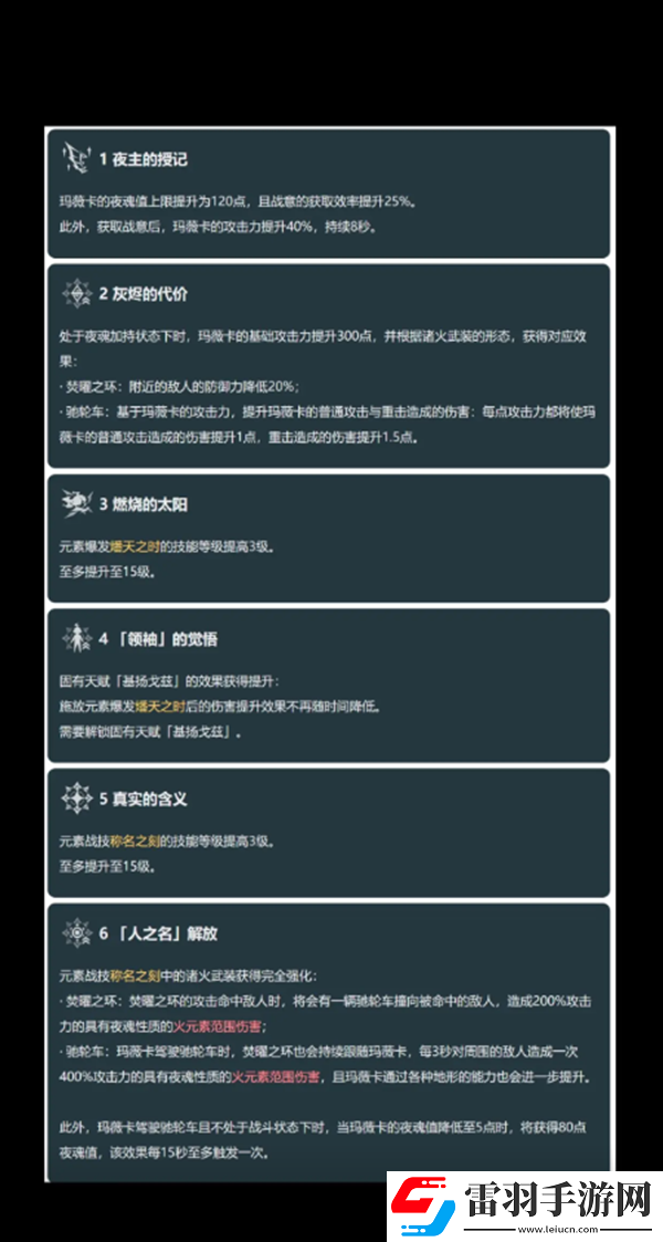 原神5.3玛薇卡实机演示玛薇卡立绘技能爆料