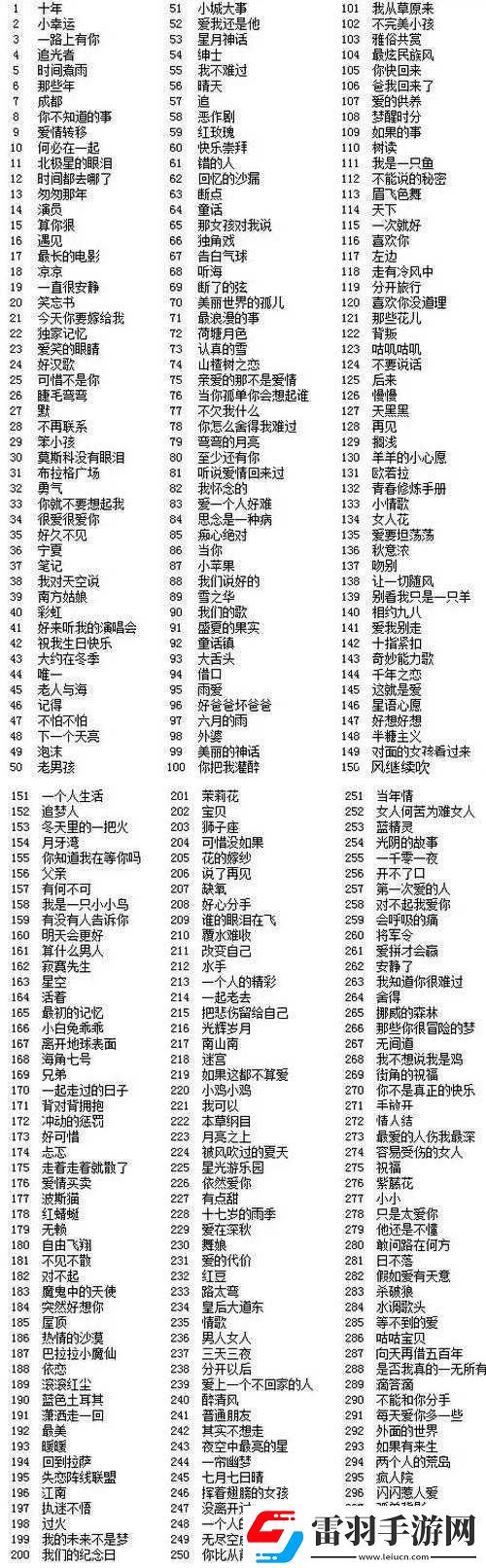 猜歌达人第477关答案揭晓