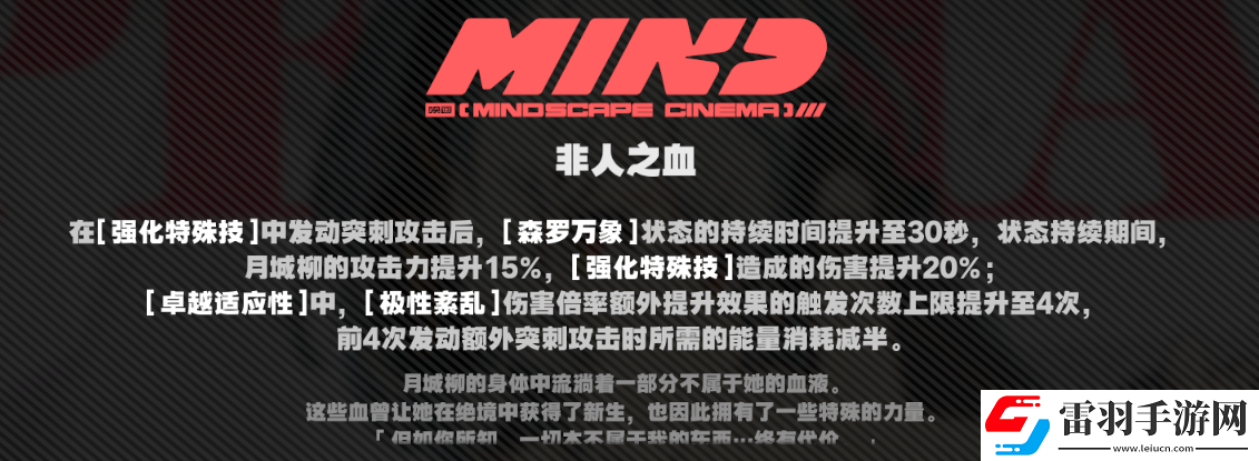 绝区零月城柳意像影画怎么样