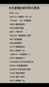 5201314背后的隐喻