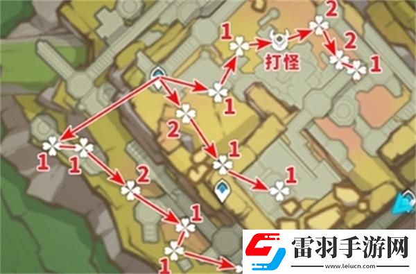 原神枯叶紫英在哪