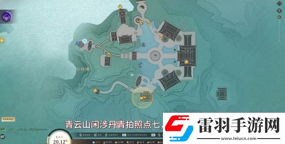 诛仙世界青云门闲涉丹青点在哪