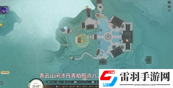诛仙世界青云门闲涉丹青点在哪