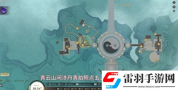 诛仙世界青云门闲涉丹青点在哪