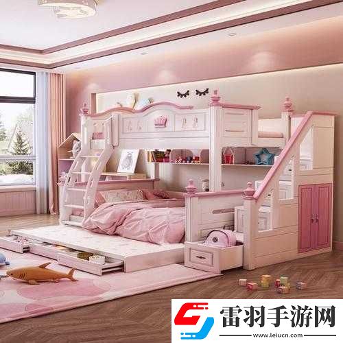 超级实用的美式交错式上下床