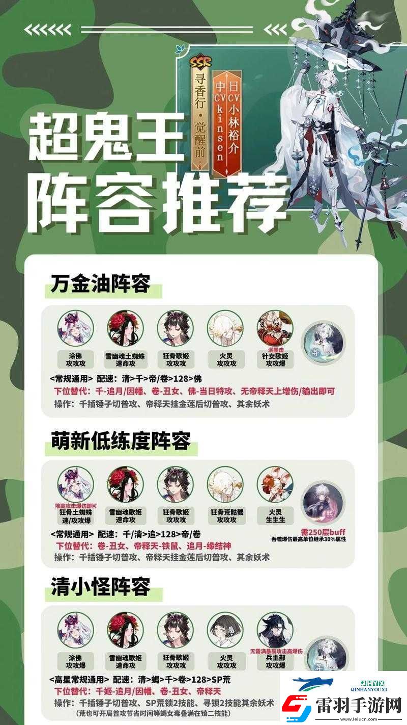 阴阳师五一漫展鬼王攻略