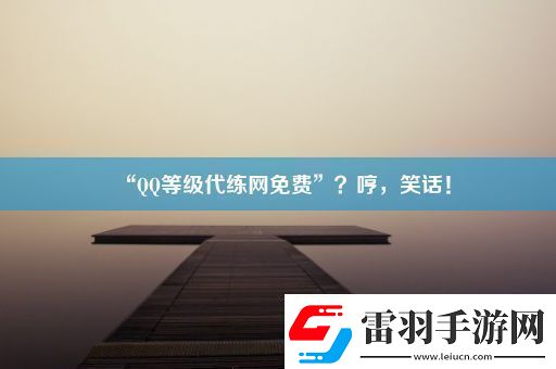 “QQ等级代练网免费”哼笑话!