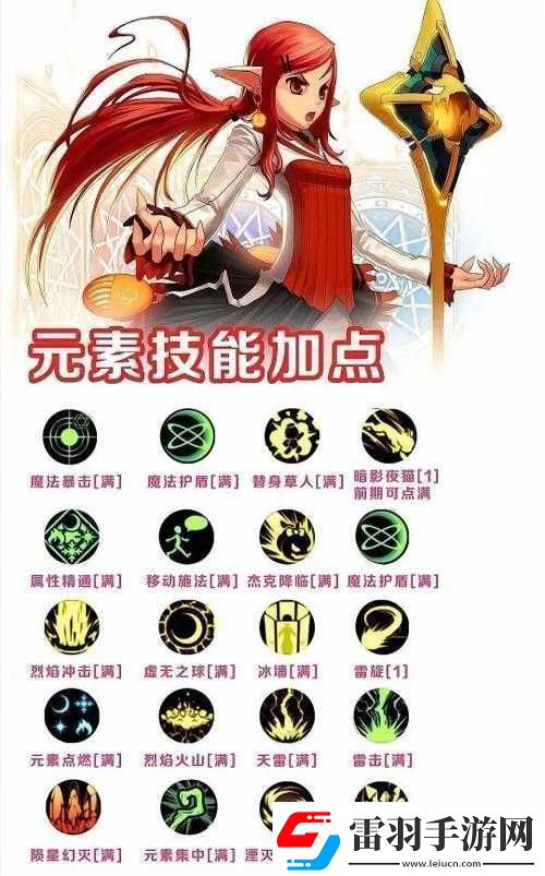 龙族幻想手游噩梦光明火元素统领技能全解析