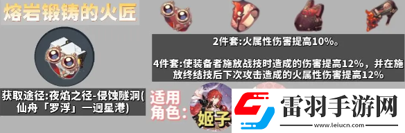 崩坏星穹铁道角色遗器佩戴方案
