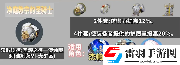 崩坏星穹铁道角色遗器佩戴方案