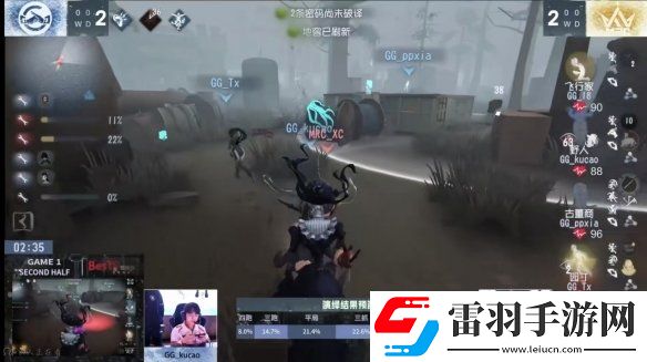 群狼呼啸！Wolves战队磨牙利爪**连捷——第五人格2024秋季赛第八周赛报发布