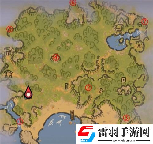 露玛岛温热献礼水晶都在什么位置露玛岛温热献礼水晶全位置盘点