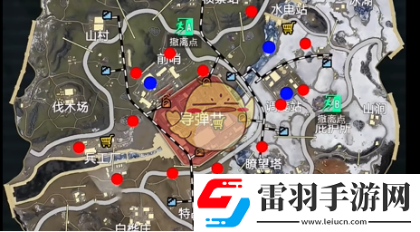 和平精英地铁逃生冰河禁区神秘打野点在哪