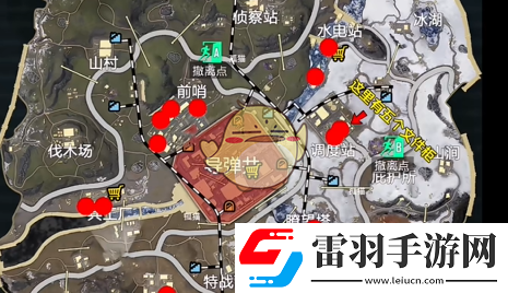 和平精英地铁逃生冰河禁区神秘打野点在哪
