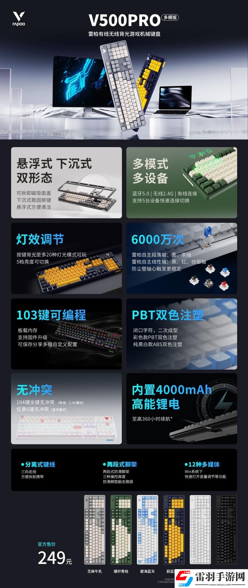 2024上海Major开赛在即！雷柏无线外设全家桶为操作赋能