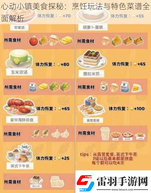 心动小镇美食探秘