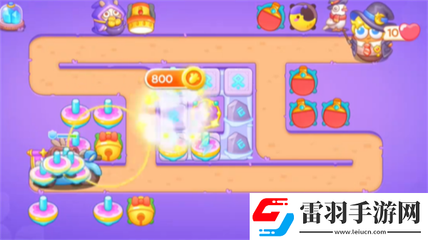 保卫萝卜4阿波与魔法宝藏第117关通关攻略