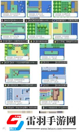 口袋妖怪火红叶绿隐藏物品图文地点